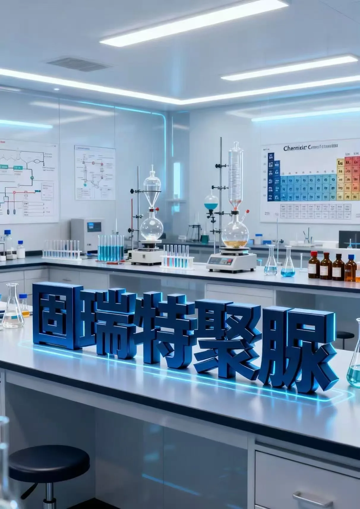 固瑞特 品牌形象图(实验室) 实物图
